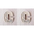 thumbnail image 1 of 5 Inch Wooden Letters for Wall Decoration – for 's Room Craft Projects Name Signs Weddings and Home ,2 Pack, 1 of 6