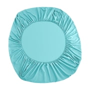 Halloween Blanket Double Bed Fitted Sheet Single Piece Non-Slip Fixed Bed Cover All-Inclusive Mattress Protection Bed Cover Soft Fiber Suitable for Sleeping Naked Weighted Blankets for Adults