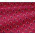 thumbnail image 5 of oneOone Viscose Jersey Fabric Floral & Flying Swan Block Print Fabric By Yard 60 Inch Wide, 5 of 5