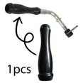 thumbnail image 1 of Elodie Fireplace Door Handle Easy Installation Rubber Fireplace Wooden Stove Handle, 1 of 8