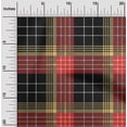 thumbnail image 1 of oneOone Silk Tabby Fabric Tartan Check Printed Craft Fabric BTY 42 Inch Wide, 1 of 4