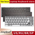 thumbnail image 2 of New US Russian MSI Katana GF66 GF76 GL76 GL66 11SC 11UC 11UD 11UE 11UG 12UC 12UD MS-1582/MS-1581/MS-1583 Laptop Keyboard Backlit US Red Font Backlit, 2 of 5