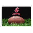 thumbnail image 1 of État de Washington Cougars Classique de Football Tapis de Bol pour Animaux - L, 1 of 1