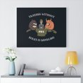 thumbnail image 2 of Stock Market Art Trading Without Rules is Gambling Canvas Print Ready to Hang Unframed, 2 of 8