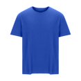 thumbnail image 1 of AherBiu T-Shirt pour Homme Grande Taille à Col Rond en Coton Léger Tee Confortable T-Shirts en Coton Doux, 1 of 4