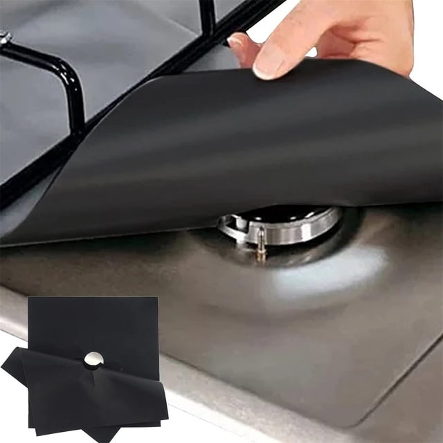 Dvkptbk Housse de Protection pour Cuisinière Réutilisable, Doublure de Protection pour Cuisinière à Gaz pour le Nettoyage Kitchen Essentials