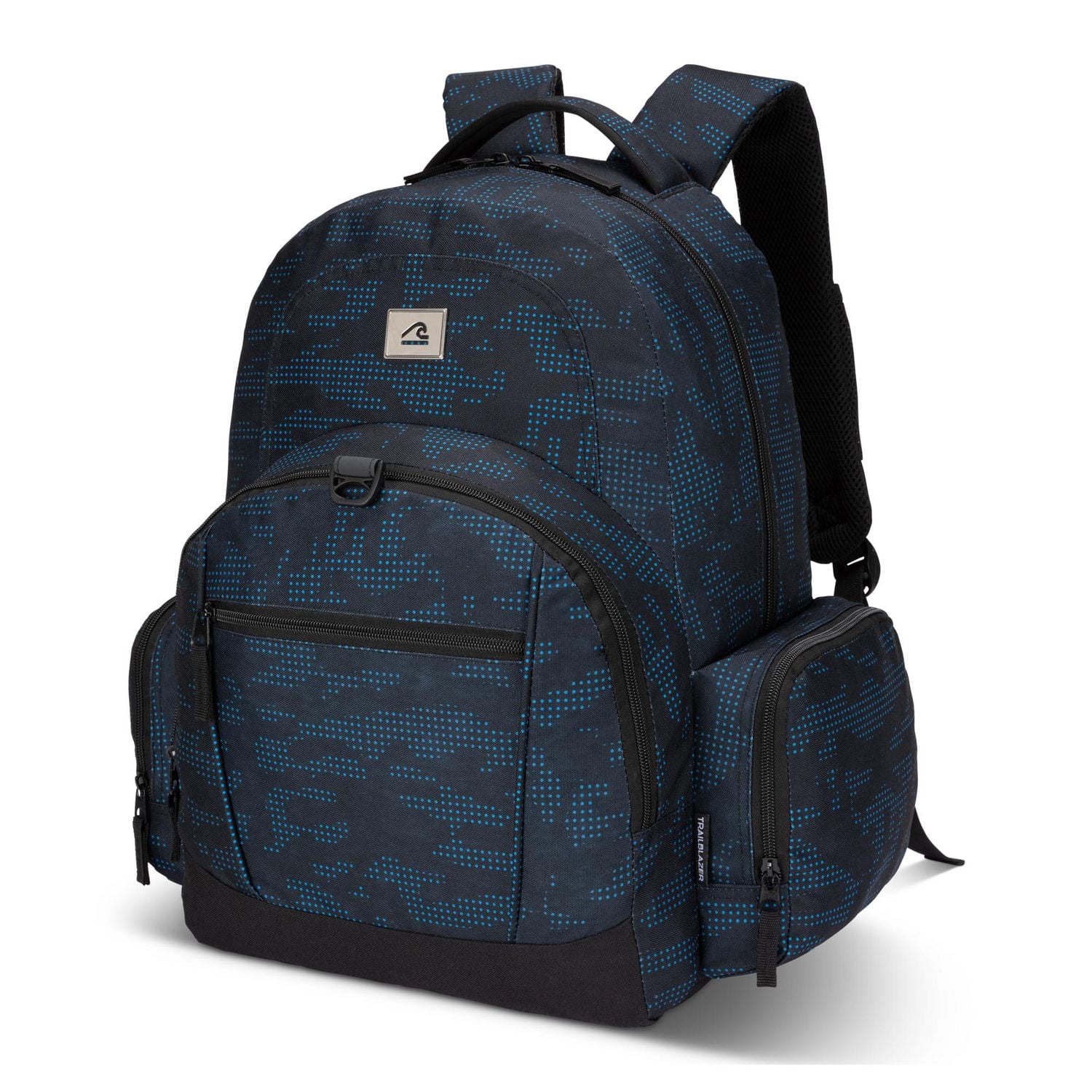 TRAILBLAZER 15.6IN LAPTOP PATTERN BACKPACK BLUE