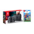 thumbnail image 1 of Nintendo Switch Gray Joy-Con Console Bundle with Mario & Sonic at the Olympic Games: Tokyo 2020 NS Game Disc - 2019 New Game!, 1 of 7