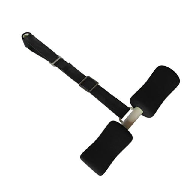 jinwen Barre d'Assistance Ajustable pour Abdominaux, Noir