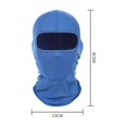 thumbnail image 2 of CSChome Cycling Face Guard Solid Color Balaclava Ski Face Guard Outdoor Fishing Riding Cooling Neck Gaiter Full Head Windproof Sunscreen Headgear, 2 of 7