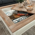 thumbnail image 3 of Sauder La Collection Cottage Road® Table de salon, Finition Soft White®, 433850, 3 of 9