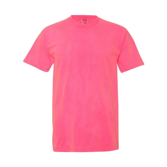 Garment-Dyed Heavyweight T-Shirt, 4XL, Neon Pink