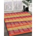 thumbnail image 3 of Ahgly Company Tapis de Zone Carré Orange Lavable en Machine, 7 Pieds Carré, 3 of 7