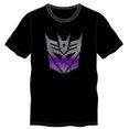 thumbnail image 3 of T-Shirt Noir pour Homme à Col Rond, Manches Courtes, Logo Classique Transformers Decepticons - 3TG, 3 of 3