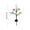 B, variant on Yhmxh Easter Decorations Outdoor Solar Easter Decoration 2 Sets LED Easter Eggs Street Lights With Stainless Steel Stakes 2 Modes Waterproof Easter Eggs Lights For Yard Decoration Easter Decor