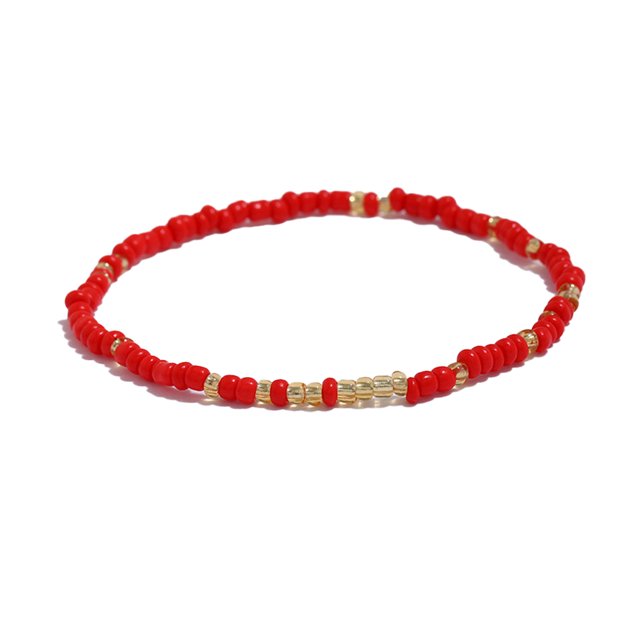 ziyahi Rice Bead Ankle Bracelet Unique Colour-fast Ankles Chains Exquisite Handmade Multi-purpose Chic Girls Anklets Feet Decor 19