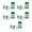 Style B, variante sur Siruishop 10 Pcs Embouts de Fer de Golf Taille.370 Embouts pour Parcours de Golf Sports Fête D