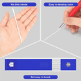 thumbnail image 2 of 96 Pieces Carpenter Pencil Lead Refills 2.8 mm White, Solid Mechanical Pencils Refill Replacement, 2 of 7