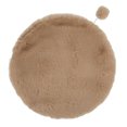 thumbnail image 4 of Pet Sleeping Pad, Soft Material Round Pet Sleeping Mat  For Sleep For Cat 45cm / 17.7in Diameter Milk Tea Gray, 4 of 8