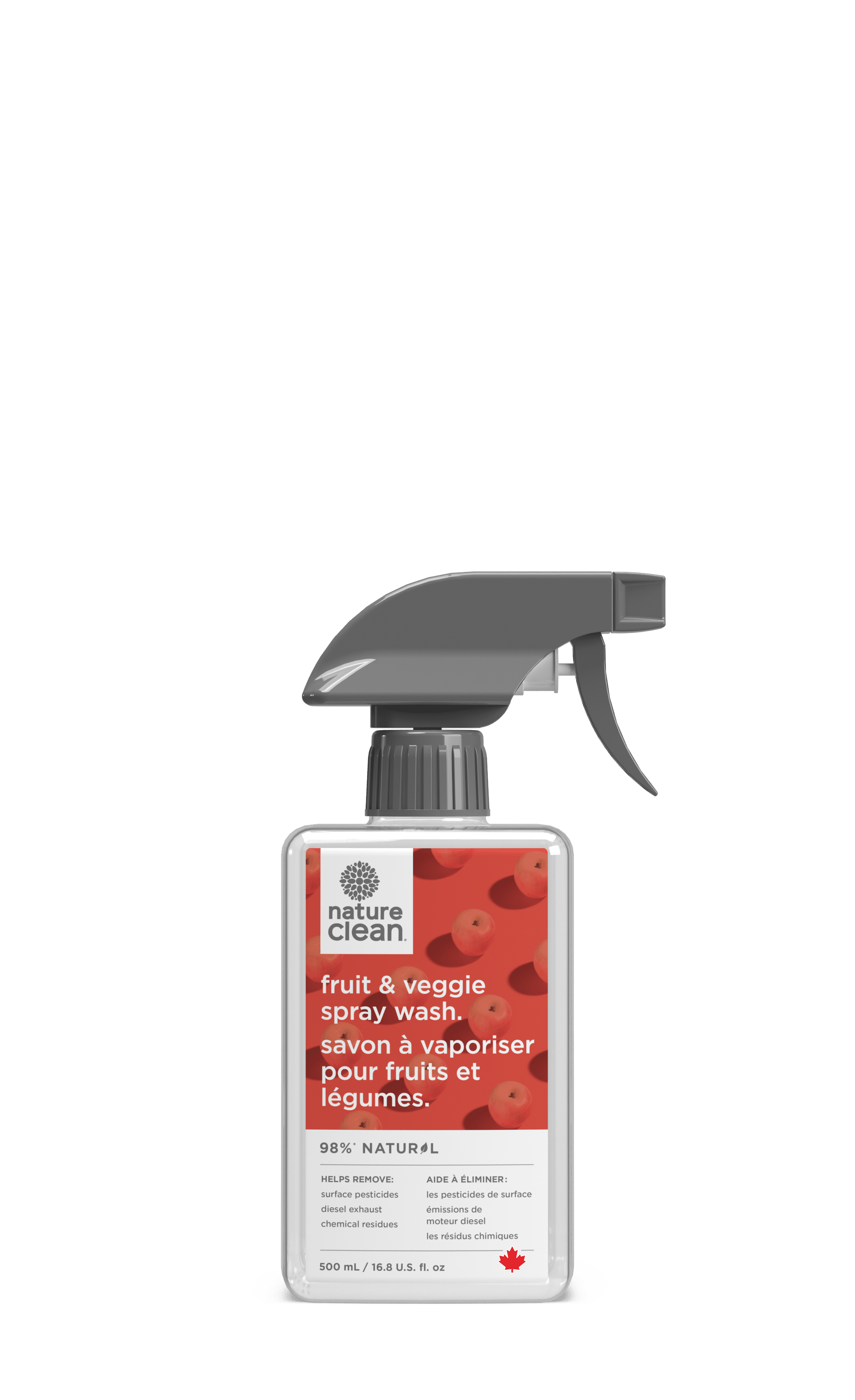 Nature Clean Fruit and Veggie Spray Wash, 500ml