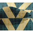 thumbnail image 4 of oneOone Viscose Chiffon Fabric Stripe|Diamond & Triangle Geometric Printed Craft Fabric BTY 42 Inch Wide, 4 of 4