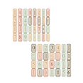 thumbnail image 1 of simhoa 30 Pieces Scrapbooking Stickers, Diary Paper Note Stickers Seal Journal Stickers A, 1 of 4