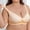 Beige, variant on Bra Lingerie for Everyday Comfort and Style - Front Buttoned Mesh Design with Adjustable Straps and Seamless Backless Fit for Seasonal Wear