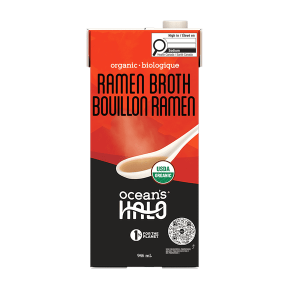 Ocean's Halo, Organic Ramen Broth, Shelf-Stable, 946 ml