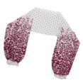 thumbnail image 2 of kurtrusly Boléro Tendance pour Femmes à Manches Longues en Mousseline Fleur Rouge Vin 1 Ensemble, 2 of 6
