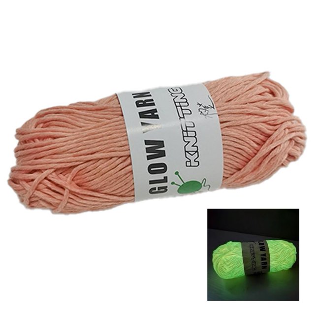 50m Functional Yarn Hand Woven DIY Luminous Braided Crochet Luminous Wire