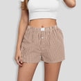 thumbnail image 2 of Plebaso Shorts Boxeurs pour Femmes Taille Élastique Shorts Décontractés Bas de Détente Confortables Shorts de Pyjama Amples Vêtements de Nuit, 2 of 6