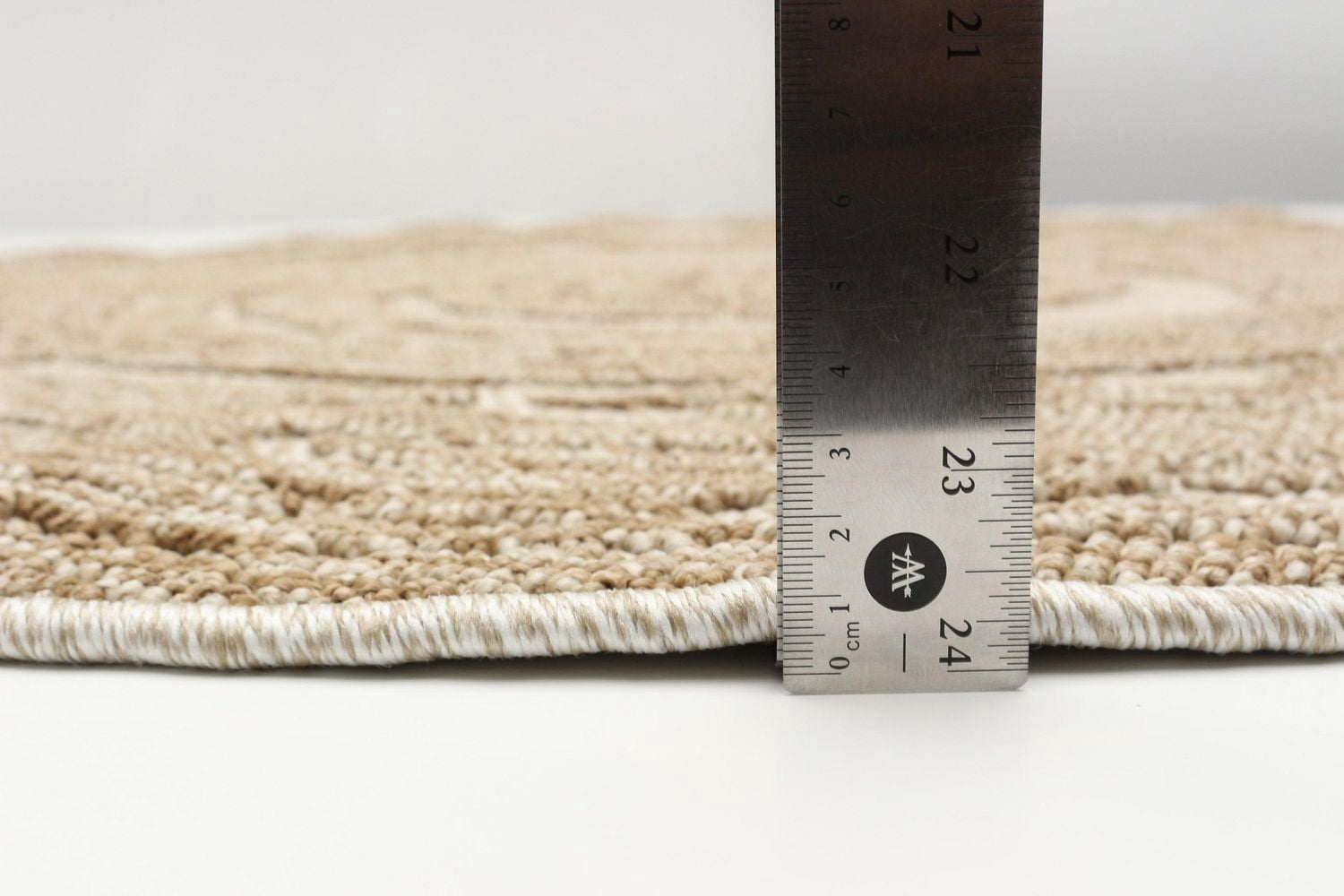 ECARPET Jute Style Area Rug for Bedroom, Living Room