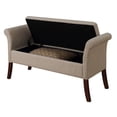thumbnail image 3 of Convenience Concepts Designs4Comfort Banc de Rangement Garbo en Tissu Beige, 3 of 3