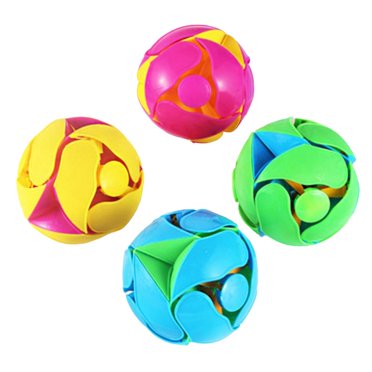 Jouet Sensoriel Balle de Décompression Handball à Changement de Couleur Télescopique Balle de Décompression Balle Cadeau pour Enfants Adultes
