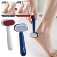 thumbnail image 3 of D Plastic Double Sided Foot File Callus Remover Pumice Stone For Dead Skin Home Pedicure Foot Care Grater Tool Blue D, 3 of 3