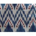 thumbnail image 4 of oneOone Georgette Viscose Fabric Chevron Ikat Print Fabric BTY 42 Inch Wide, 4 of 4