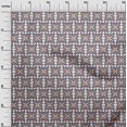 thumbnail image 2 of oneOone Polyester Lycra Fabric Ethnic Geometric Flame Stitch Print Fabric By The Yard 56 Inch Wide, 2 of 4