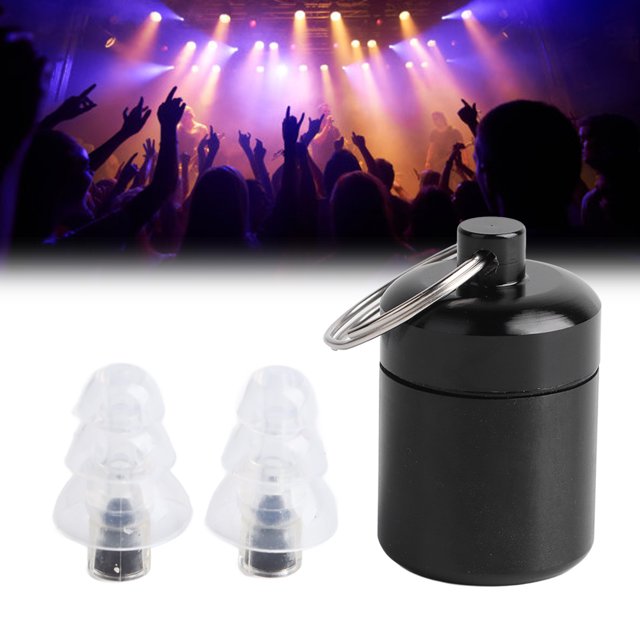 Bouchons d'Oreilles Filtrants, Bouchons d'Oreilles en Silicone Liquide Protection Auditive pour Spectacle en Direct