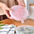 thumbnail image 3 of Silicone Stretch Lids, Stretch Lids For Bowl, Stretchable Odorless Reusable Apply To All Kinds Of Food Storage Fits Various Sizes Containers Lids For Bowl, Cup Pink, 3 of 8