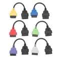 thumbnail image 1 of Scanner Adapter, 22cm/8.66in Stable OBD2 Cable 6 Pcs  for Car, 1 of 7