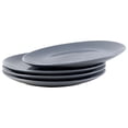thumbnail image 3 of Mainstays Glazed Grey Round Stoneware Dinner Plate, 10.3”, 3 of 5