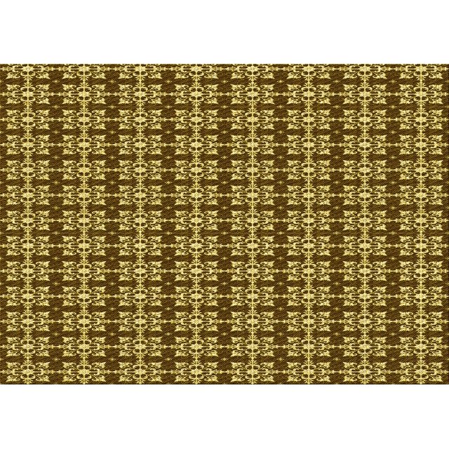 Ahgly Company Machine Washable Indoor Rectangle Transitional Bakers Brown Area Rugs, 7' x 10'