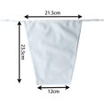 thumbnail image 4 of 6-Pack Snap-On Modesty Panels for Women – Adjustable Bra to Cami Converters, Becikitc, One Size, 4 of 12