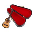 thumbnail image 4 of Miangastore 1 Ensemble Guitare Électrique Miniature Modèle de Guitare Statue Mini Instruments de Musique, 4 of 8
