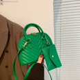 thumbnail image 4 of Pisexur Ladies Fashion Color Leather Versatile Handbag Double Zipper Messenger Bag on Clearance, 4 of 5