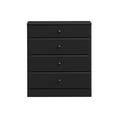 thumbnail image 4 of Prepac Astrid Black 4-Drawer Dresser, 4 of 6