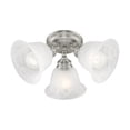 thumbnail image 2 of Livex Lighting 1358-02 Essex Support de Plafond 3 Lumières, Laiton Poli, 2 of 5