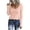 1-Pink, variant on 2025 Women Long Sleeve Womens Graphic Long Sleeve T Shirts T Shirts Button Down Mock Neck Tee Shirt Slim Fit Tops Neck Women Long Sleeve Running Ribbed Knit Shirts