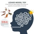 thumbnail image 2 of Shisuyan 6 Pcs Jouets Modèles de Lézard Jouets pour Reptiles Modèles de Lézard Simulés pour Enfants, 2 of 8