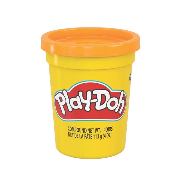 Play-Doh, pot individuel de pâte à modeler orange tropical vif de 112 g